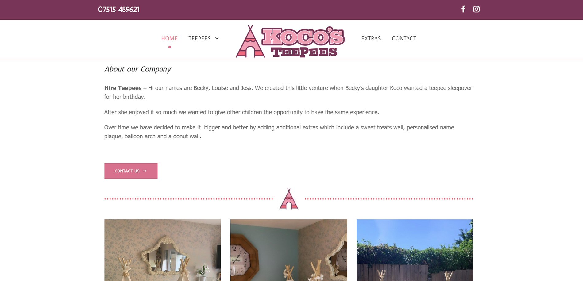 Kocos Teepees